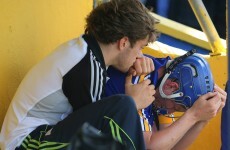 Podge Collins earns straight red card for helmet interference