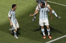 Higuain puts Argentina ahead but everyone is raving about THAT Messi pass