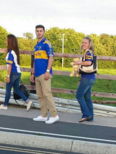 Shane Long was back in Tipperary colours yesterday