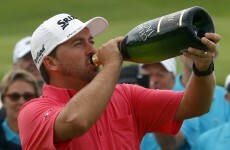 Champagne finish but McDowell started comeback with two glasses of wine