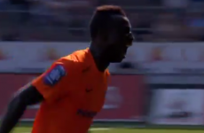 Red card sends player into bizarre screaming sprint for the tunnel