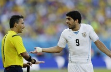 Referee who missed Suarez bite handed World Cup semi-final