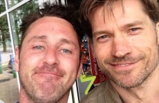 Jaime Lannister from Game of Thrones was hanging out at a Topaz garage in Swords