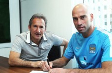 Manchester City sign Willy Caballero - and he has his sights set on Joe Hart's place