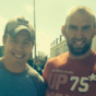 Brax from Home and Away was at Connacht training today