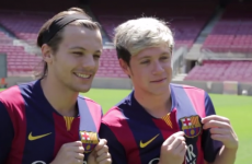 Niall Horan and 1D boys had the run of Camp Nou today
