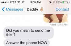 Woman accidentally sends nude photo to her dad, live-tweets the reaction