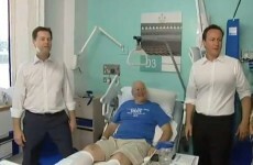 Cameron and Clegg's hospital visit interrupted by irate doctor