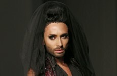 Conchita Wurst modelled for Jean-Paul Gaultier, and she looked amazing