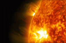 NASA captures stunning footage of rare solar flare