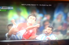 An RTÉ commentator accidentally said 'penis' on live TV last night