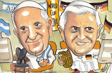 No holy war as Pope Francis and Benedict XVI will not watch World Cup final together