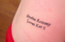 Guy gets Gordon Ramsay's name tattooed on his arse