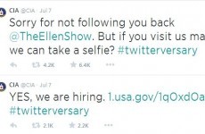 Not everybody thinks that the CIA's tweets are funny