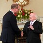 "Could you all just move to the left slightly?.." Fixed grins and Cabinet divisions at the Áras