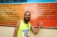 Bearded American wonder smashes 34-year-old mile record at Morton Stadium