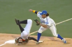 Is this the single worst baseball slide of all time?