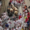Three injured - one with suspected leg fracture - during Pamplona bull run