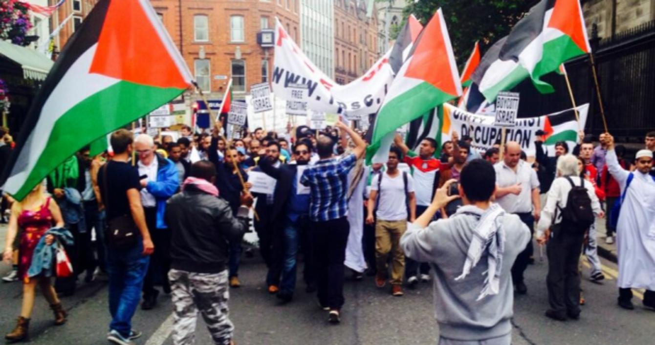 'We want justice' chants at Dublin Gaza rally, as conflict death toll ...