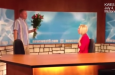 Newsreader tricked into reading out her own marriage proposal on air