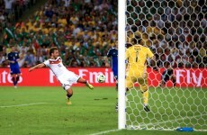 Germany win the World Cup after Götze's extra-time volley