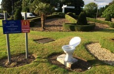 Mystery toilet bowl on Cork roundabout now has its own Twitter