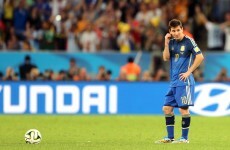 'Nothing can console me' laments Messi as world slips through Argentina's hands