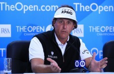 44-year-old Open champion Phil Mickelson believes his best is yet to come