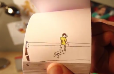 Check out this class video of all the World Cup goals in flip book form