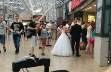 Kildare man snaps bride and groom heading for a cheeky Burger King