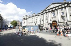 'Human remains' found during Luas works outside Trinity this afternoon