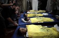 Four children killed by gunfire had 'gone to the beach to get away from shelling'