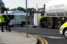 Woman killed after being hit by lorry at Heuston Station