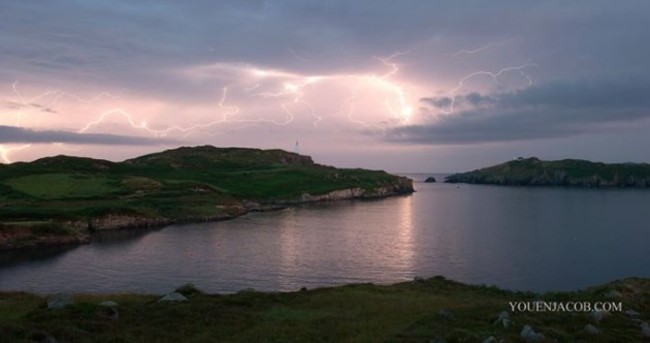 Spectacular photos of the huge lightning storm over Cork