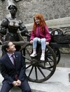 Flame-haired children and crooning pensioners steal the show at Molly's 'comeback event'