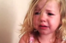 This little girl's cruel father has stolen her nose