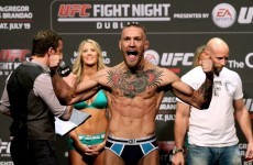 'Tomorrow I take his head clean off!' - McGregor is seriously pumped