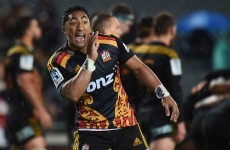 Connacht-bound Bundee Aki named in Chiefs team for Super Rugby knock-outs