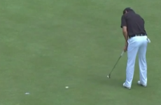 How many putts would you need to make this seven footer?