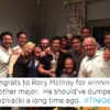 People are saying Rory McIlroy won the Open because he dumped Caroline Wozniacki