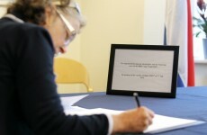 Books of condolence opened in Dublin for Malaysia Airlines flight victims