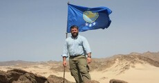 This man crowned himself king of an unclaimed part of Africa - and he's pretty serious about it