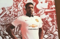 Here's the away kit Manchester United will wear this season