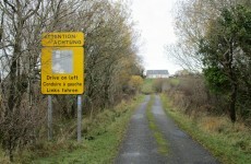 Exceptionally helpful road sign on the Donegal/Fermanagh border