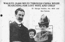 This Wexford man walked 10,000 miles through China in 1914 to find his family