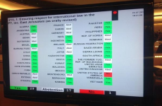 Why did Ireland abstain from a UN Human Rights Council vote on Gaza?