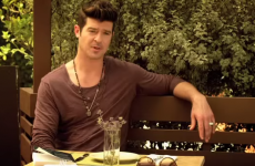 You can now cruelly laugh at all of Robin Thicke's debut acting scenes