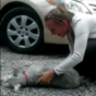 Dog sees owner for the first time in years, passes out with excitement