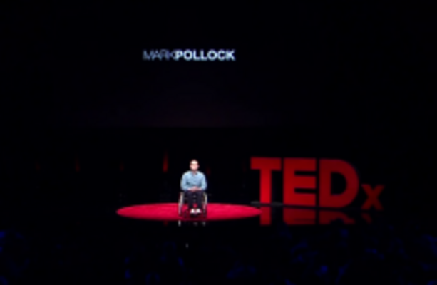 Blind, paralysed...and bald: But Mark Pollock's TEDx talk is about ...