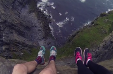 Most terrifying video of Cliffs of Moher ever?